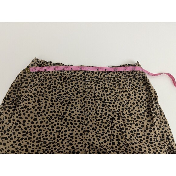 Aerie Women Cheetah Print Pull-on Elastic Waist Shorts Size XS /TP With Pockets - Picture 9 of 10